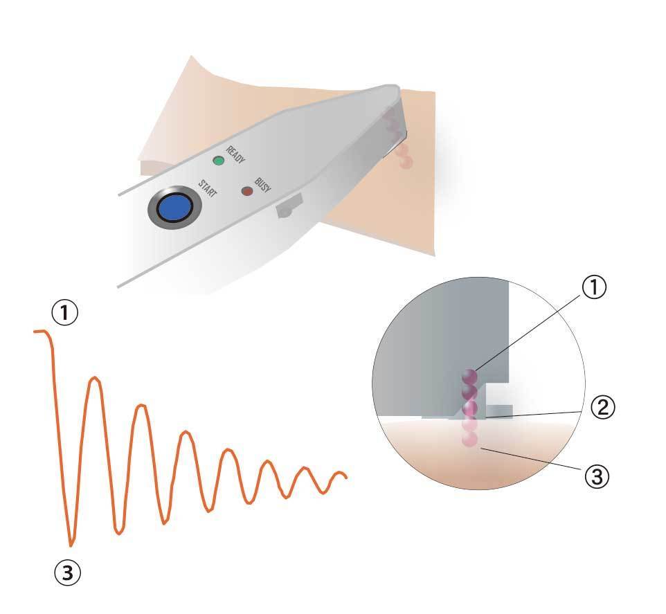 硬度・弾性測定装置の測定原理