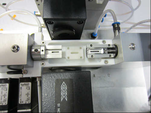 直径測定用のステージ